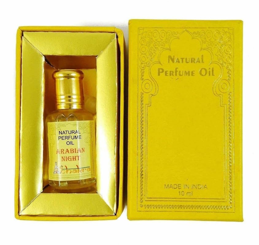 Natural Perfume Oil Long Lasting Fragrance Roll-On Arabian Night Attar for Mens and Womens- 10 ML, Pack of 1