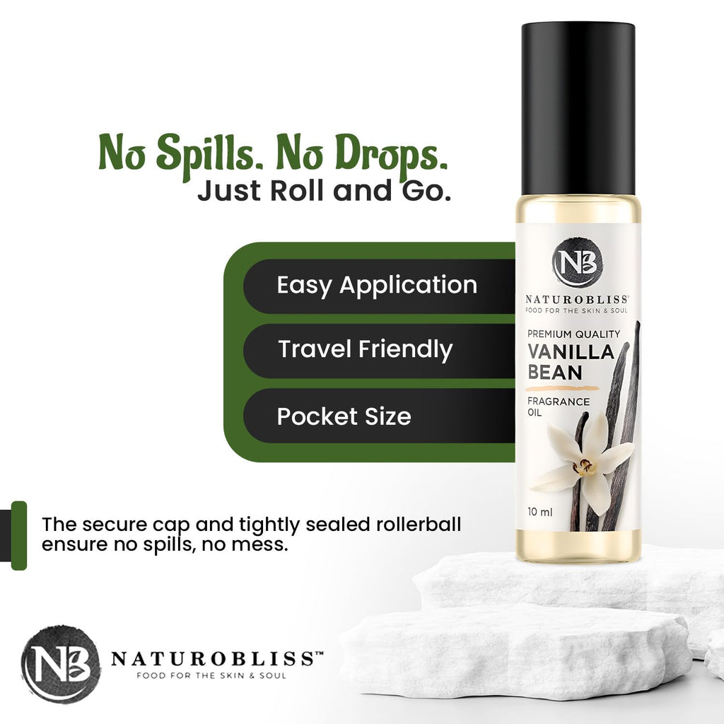 Pure Vanilla – Natural Fragrance Oil Roller 10ml
