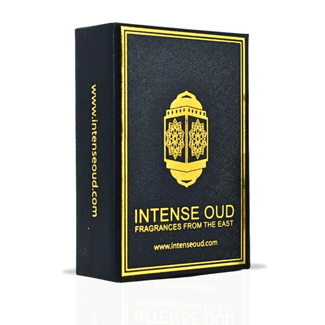 INTENSE OUD Tasfiq Long Lasting Arabian Perfume Oils for Women 12ML (0.40 OZ) Fragrance Oil With Fruity & Woody Notes – Concentrated Perfume Oil & Premium Valentines Day Gift With Black Box