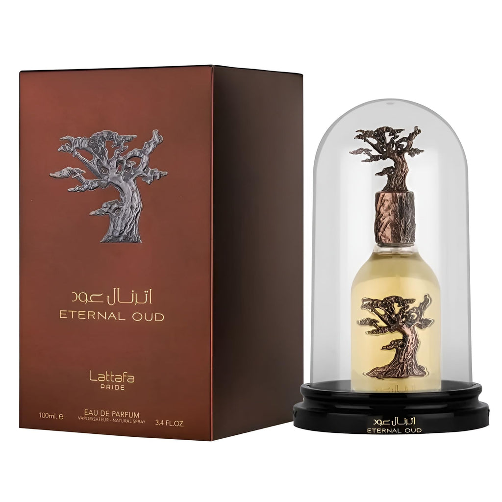 Lattafa Eternal Oud Eau De Parfum Spray, 3,4 Ounce (Unisex)