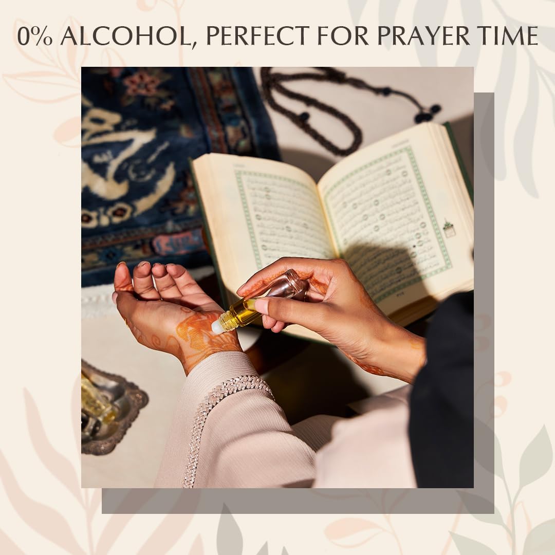 Attar Al Gharam Alcohol-Free Perfume Oil, Roll-On Fragrance