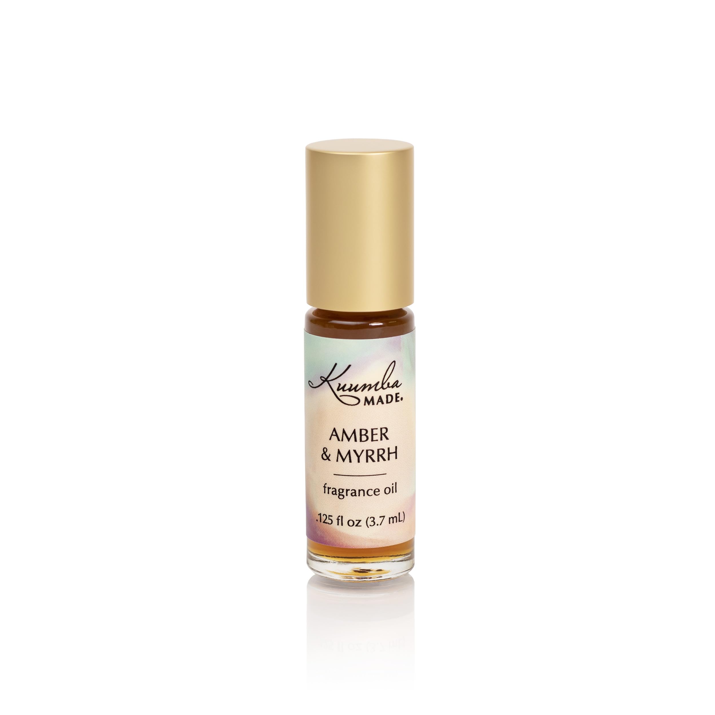 Kuumba Made Amber & Myrrh Fragrance Oil, Long-Lasting Scented Oil Perfume Roller, Vegan, Alcohol-Free, 0.15 Fl Oz