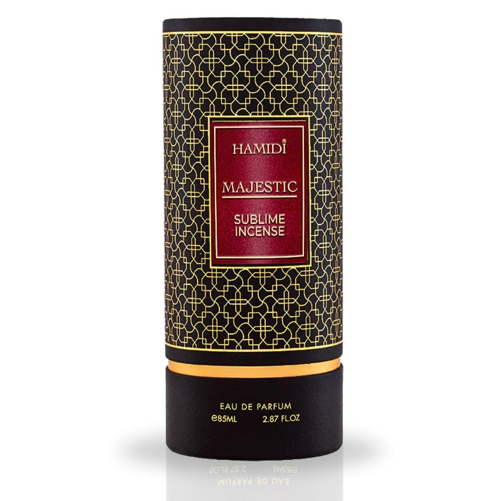 Hamidi MAJESTIC SUBLIME INCENSE Arabian Perfumes for Women & Men, Long Lasting Perfume Spray 85ML (2.8 OZ), Unisex Perfume, A Refreshing And Exquisite Aroma, Eau De Parfum