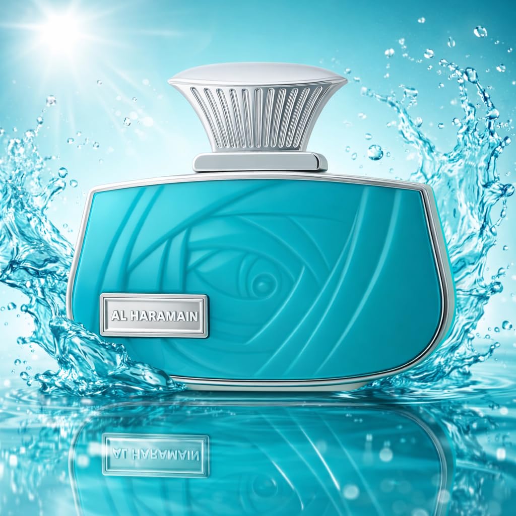 Al Haramain Belle Swim Eau De Parfum, 75ml, Citrus Fragrance, Turquoise