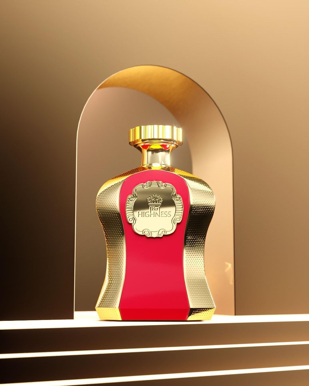 Afnan Highness Red Luxury Unisex Eau De Parfum, 3.4 Fl. Oz