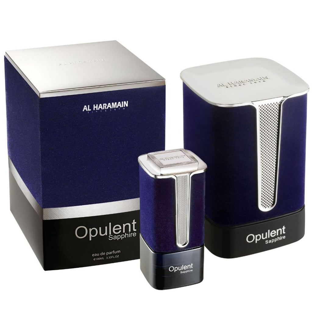 Al Haramain Opulent Sapphire 3.4 oz 100 ml Unisex, Clear
