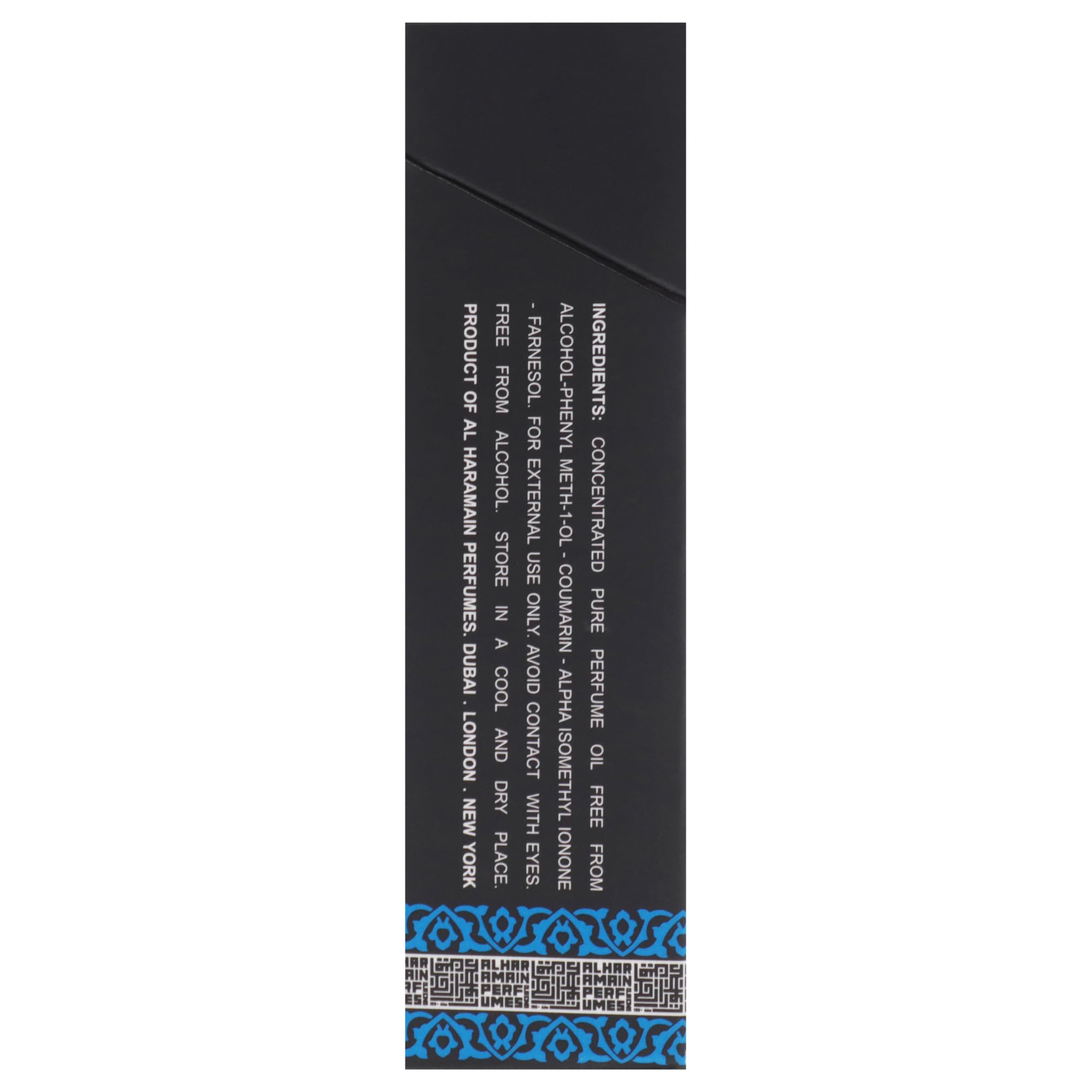 HARAMAIN BLACK OUDH 15ML CONCENTRATED PURE PERFUME ROLL-ON (ATTAR) MADE IN UAE