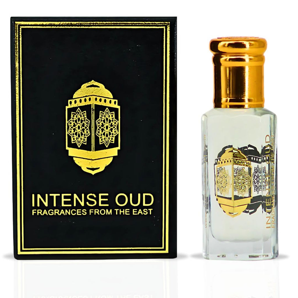 INTENSE OUD Tasfiq Long Lasting Arabian Perfume Oils for Women 12ML (0.40 OZ) Fragrance Oil With Fruity & Woody Notes – Concentrated Perfume Oil & Premium Valentines Day Gift With Black Box