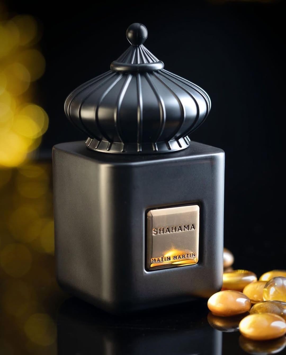 Matin Martin Shahama - Arabian Perfume for Men - Long Lasting Oriental Fragrance with Fruity, Spicy, Oud, Leather Notes - Arabic Cologne - Eau de Parfum - Luxury Gift - Travel Size - 3.4 oz EDP Spray