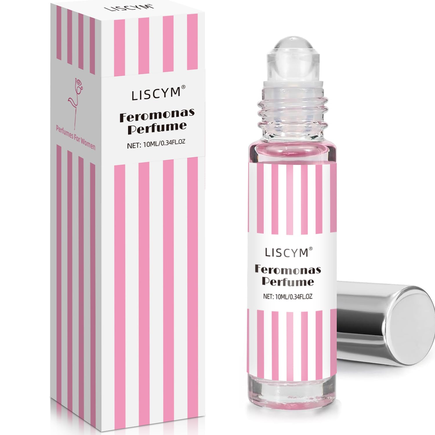 Liscym Pheromone Perfume for Women – Vanilla Caramel Sweet Roll-On Oil, Long Lasting, 10ml