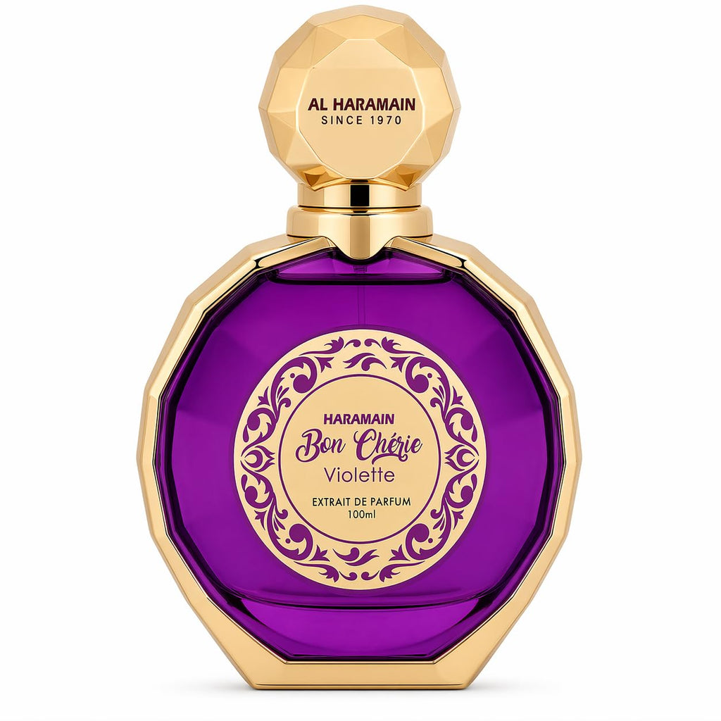 Al Haramain Bon Cherie Violette Extrait De Parfum Spray for Women, 3.4 Ounce