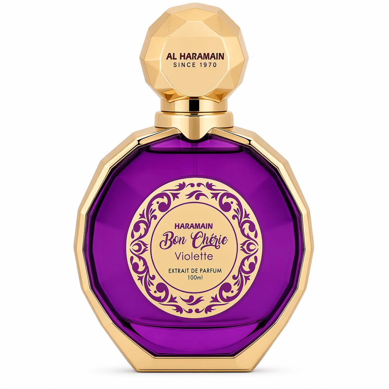 Al Haramain Bon Cherie Violette Extrait De Parfum Spray for Women, 3.4 Ounce