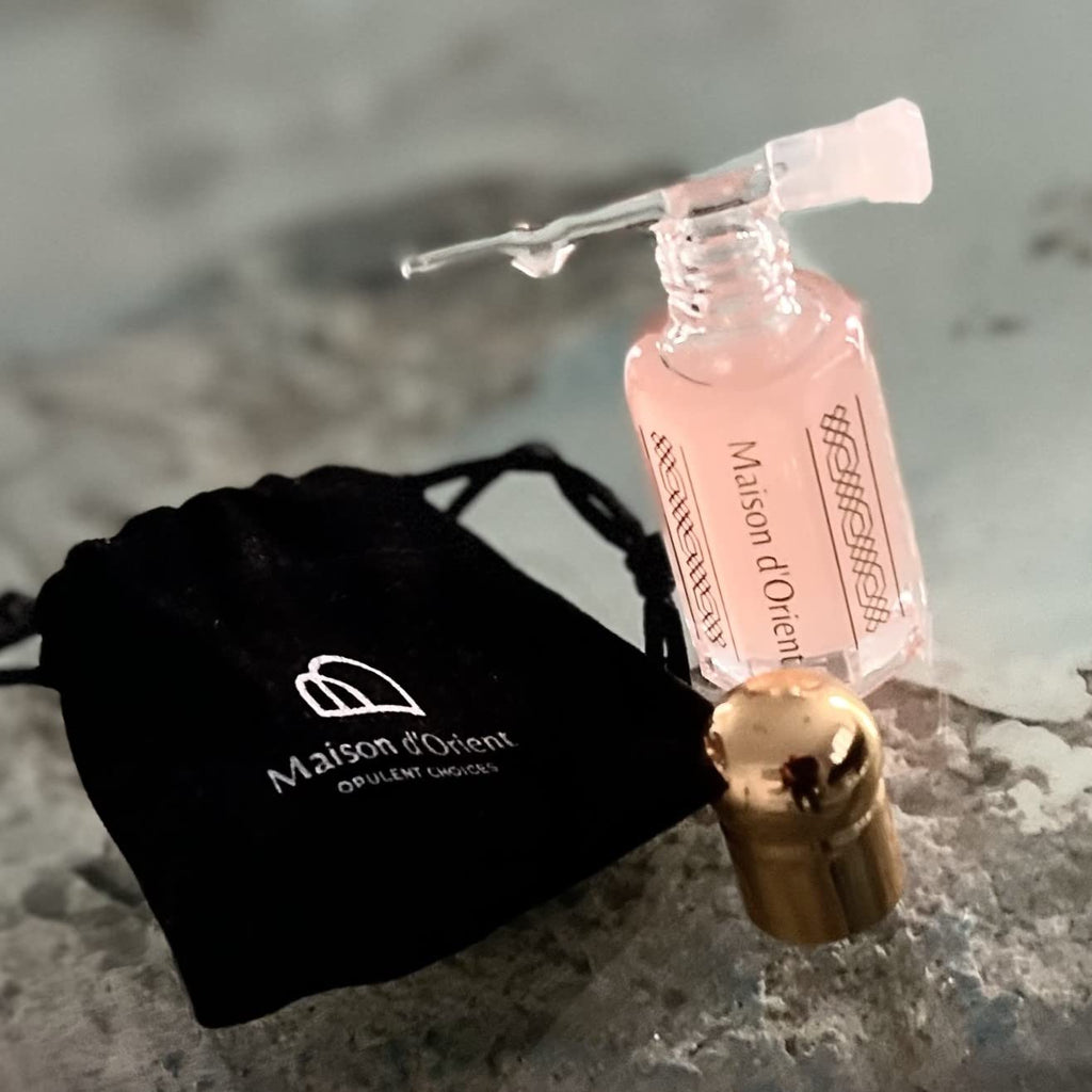 Maison d'Orient Layered Freshness and Purity PEARLA·NERA FRESCO Eau de Parfum Spray Fragrance and Pink Musk (مسك وردي) Hand-crafted Oil Perfume