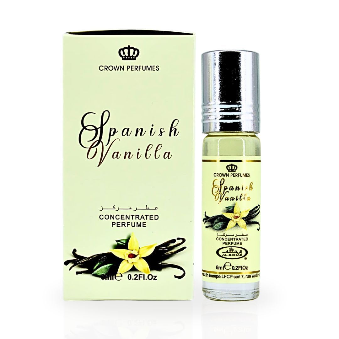 Spanish Vanilla – Al-Rehab Concentrated Oil 6ml
