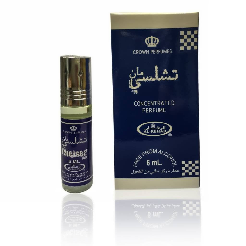 Chelsea Man - 6ml (.2 oz) Perfume Oil by Al-Rehab (Crown Perfumes) (1 Pack) by Al-Rehab