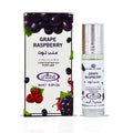 Al-Rehab Grape Raspberry Arabian Perfume Oils for Women 6ML (0.2 OZ) Fragrance Oil - Fruity, Floral & Sweet Concentrated Perfume Oil for a Long-Lasting, Vibrant Scent, Exotic Arabian Fragrance Essence