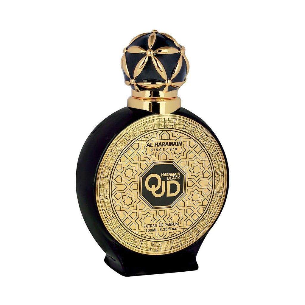 Al Haramain Black Oud Extrait de Parfum Spray for Men, 3.4 Ounce
