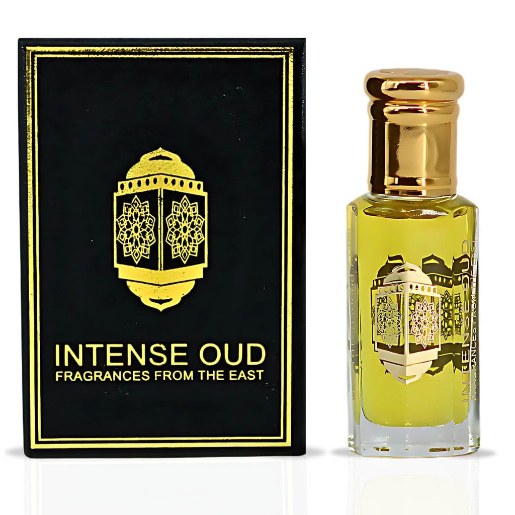INTENSE OUD Chances Long Lasting Arabian Perfume Oils for Women 12ML (0.40 OZ) Fragrance Oil with Citron, Jasmine & Woody Notes - Premium Concentrated Perfume Oil & Valentines Day Gift With Black Box