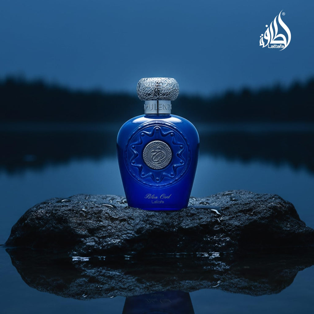 Lattafa Perfumes Blue Oud for Unisex Eau de Parfum Spray, 3.4 Ounce