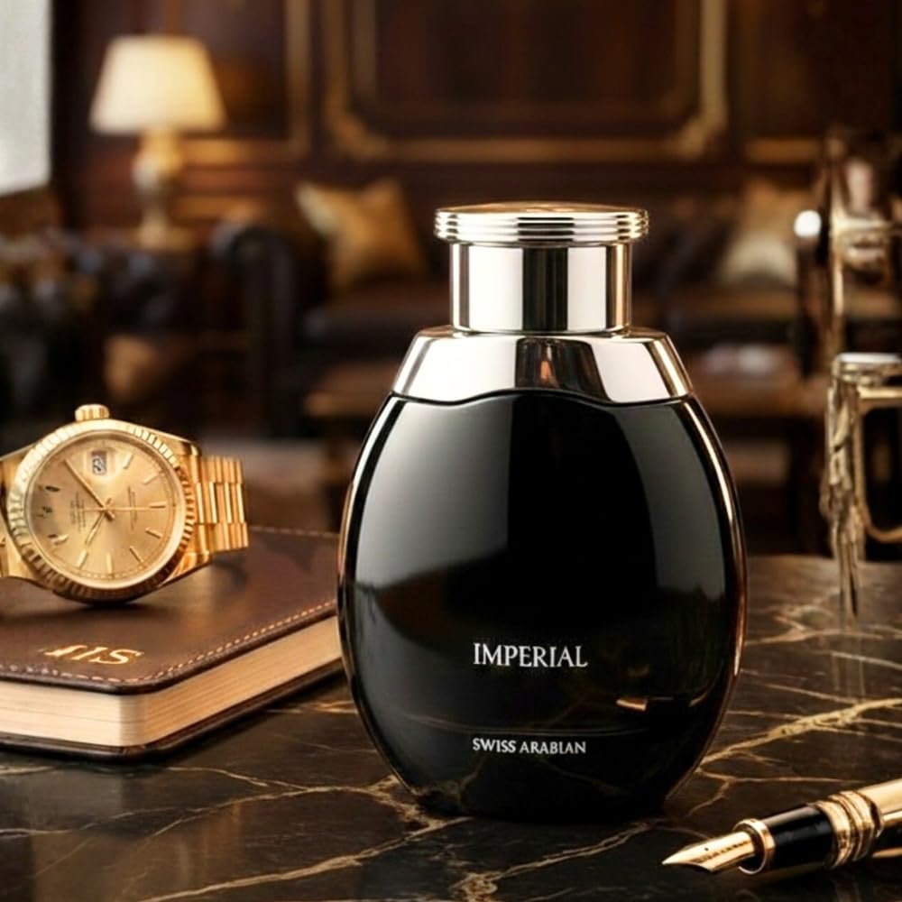 Swiss Arabian Imperial - Luxury Products From Dubai - Long Lasting, Addictive Personal EDP Spray Fragrance - Seductive Signature Aroma - 3.4 Oz