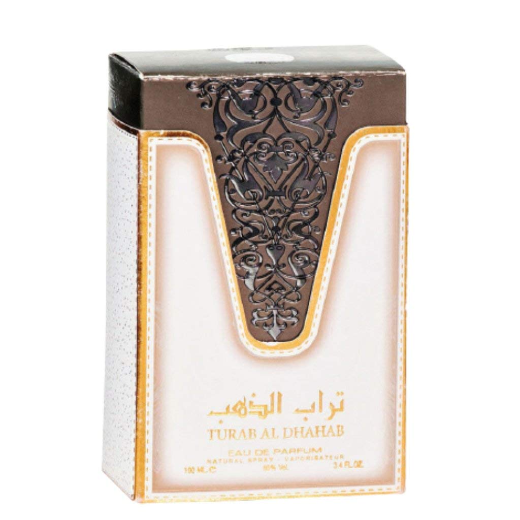 Ard Al Zaafaran Turab Al Dhahab for Women EDP - Eau De Parfum 100ML (3.4oz) | Arabian Perfumery | Warm & Sunny Blend, Coconut, & White Musk | Everyday Essential