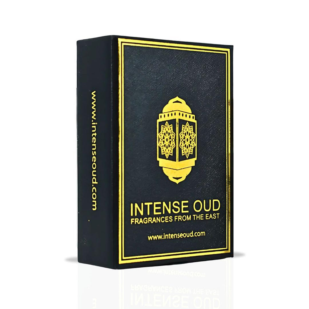 INTENSE OUD Mukhallat Al Najm Arabian Perfume Oils for Women 12ML (0.40 OZ) – Luxurious Fragrance Oil with Rose & Amber Notes – Concentrated Perfume Oil & Valentines Day Gift With Black Box