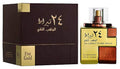 Lattafa Perfumes 24 Carat Pure Gold for Unisex Eau de Parfum Spray, 3.4 Ounce