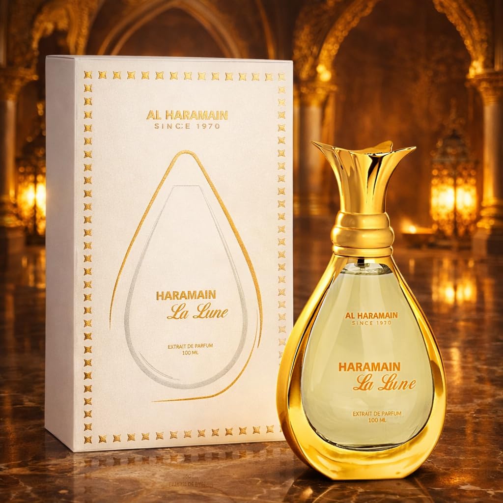 Al Haramain La Lune Extrait de Parfum Spray for Women, 3.4 Ounce