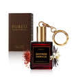 PUREU Pheromones Perfumes for Women Roll On Saffron Vanilla Pheromone Perfume for Women, Long Lasting Travel Size Perfume Essential Oil Vanilla Fragrance Eau De Parfum,0.34 Fl Oz/10ml, Made in USA