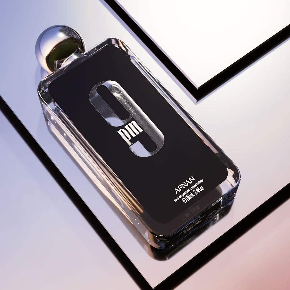 Lattafa Asad Eau de Parfum Spray 3.4oz and Afnan 9 PM Eau de Parfum Spray 3.4oz Fragrance Bundle for Men and Women