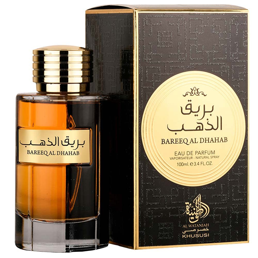 Al Wataniah Perfume for Unisex, Bareeq Al Dhahab