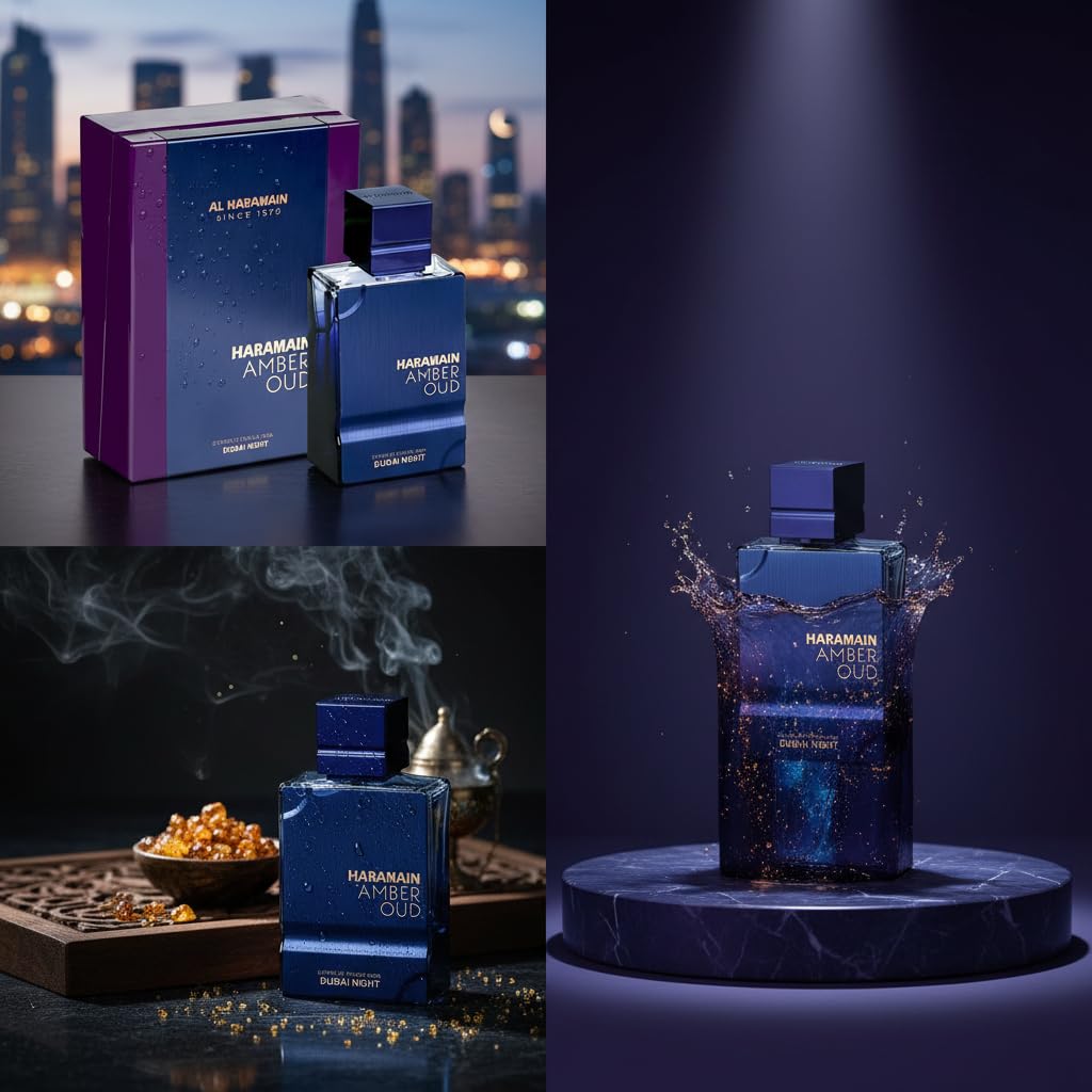 Dubai Night Gold – Amber Oud Saffron EDP 3.33oz