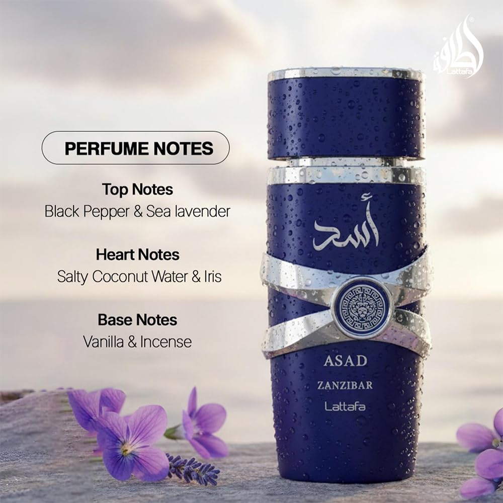 Island King – Asad Zanzibar Fresh & Spicy EDP 3.4oz