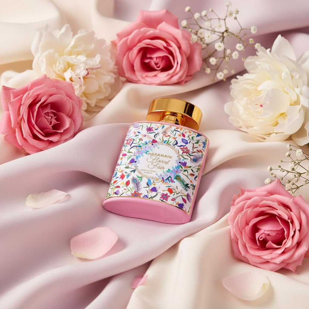 Al Haramain Floral Fair Extrait de Parfum Spray for Women, 3.4 Ounce