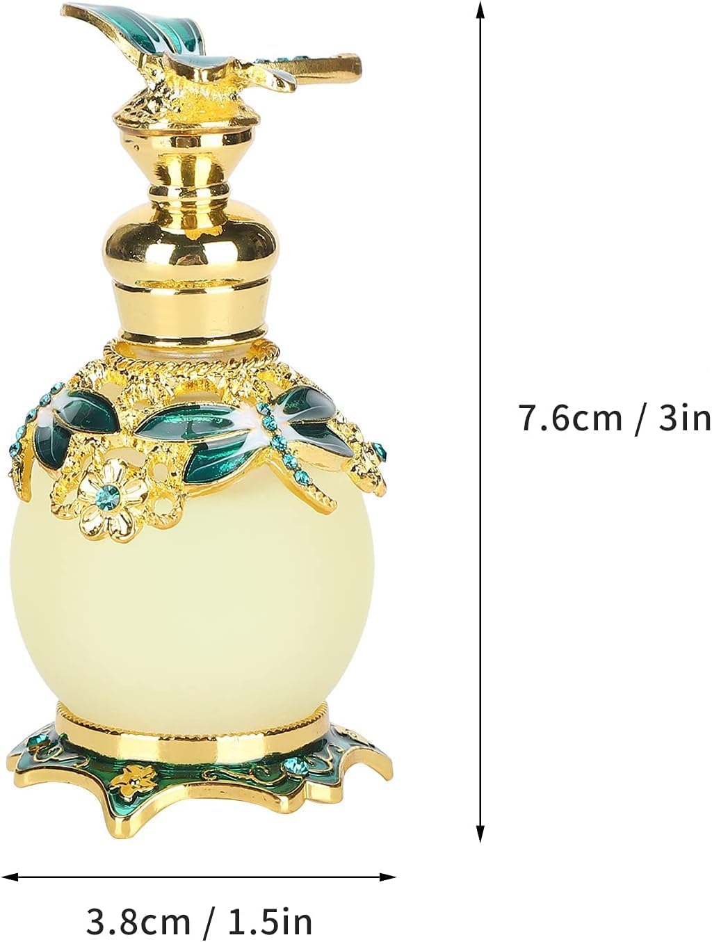 Arabian Perfumes for Women,15ml Muslim Eau de Parfum Toilette with Gift Box Halal Dubai Retro Womens Fragrances Concentrated Long Lasting Perfume Essential Oil Persistent Smell Travel Accessory