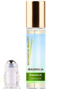 Botanical Beauty MAGNOLIA FRAGRANCE OIL ROLL-ON 0.169 Fl Oz 5 ml Rollerball Perfume, Long Lasting an luxury scent of blend of Jasmine, Rose, Ylang-Ylang, Orange Blossom, Tuberose, Magnolia Blossom