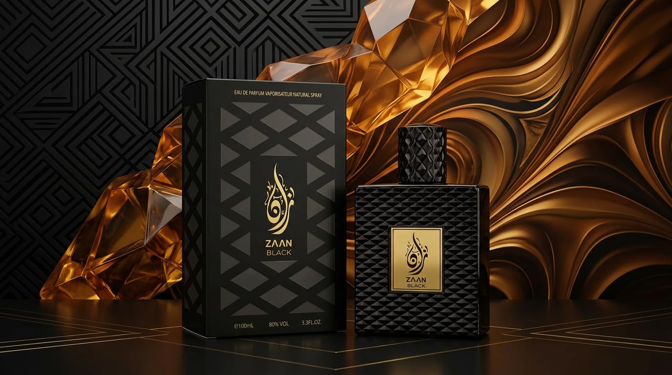 AURABYAURA Zaan Black Eau De Parfum Spray 100ml (3.4 oz)
