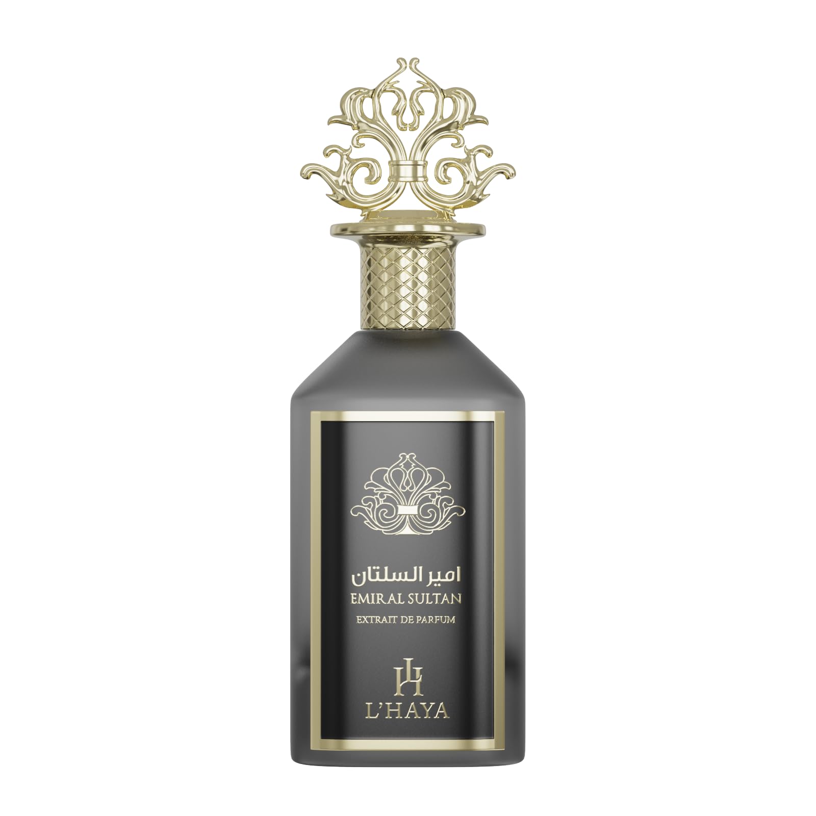 L'HAYA Emir Al Sultan Extrait De Parfum, Natural Spray, 3.4 FL OZ, 100 ML