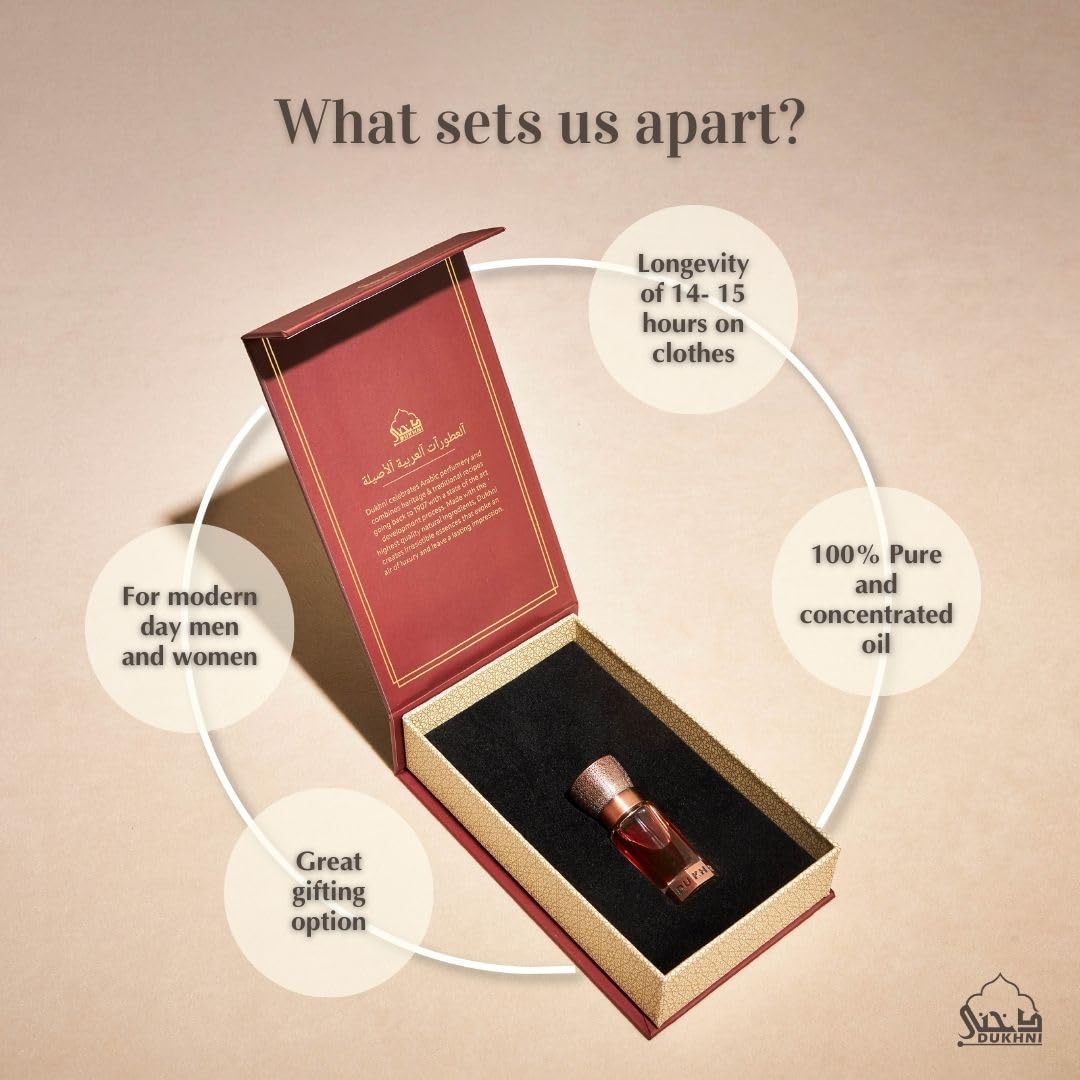 The Connoisseur's Oud – Authentic Arabic Attar Oil 6ml