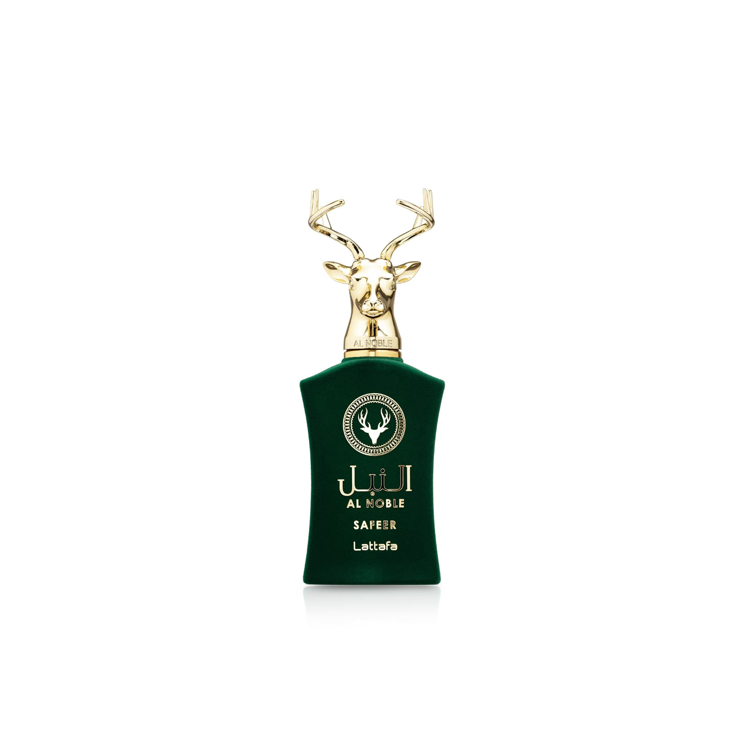 Lattafa Al Noble Safeer Eau de Parfum Spray for Unisex, 3.4 Ounce