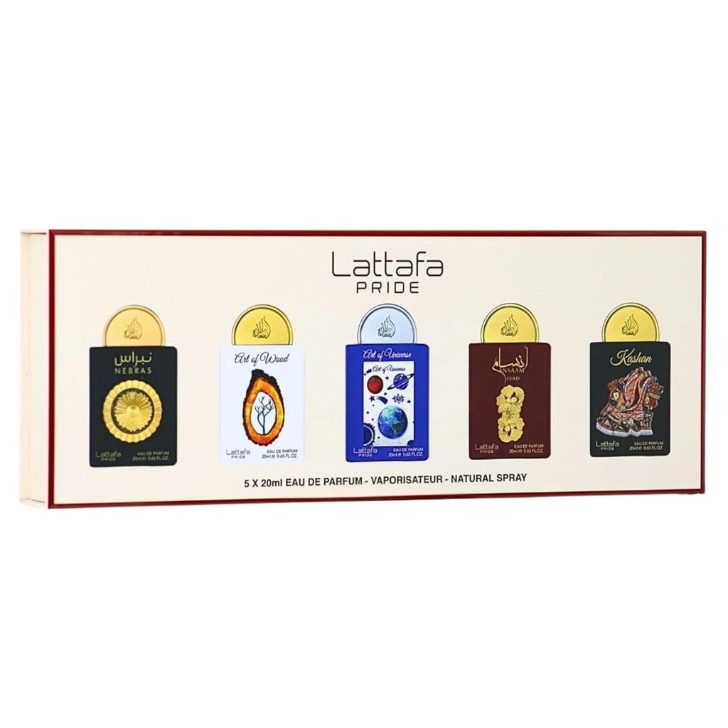 Lattafa Giftset Collection Eau De Parfum | Musk, Amber, Woody, Fruity | Long-Lasting Perfume Fragrance