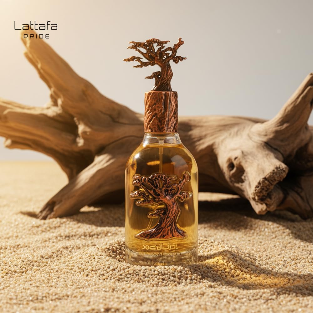 Lattafa Pride Eternal Oud for Unisex Eau de Parfum Spray, 3.4 Ounce