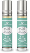 Al-Rehab perfumes Lovely Concentrated Perfume Rollerball for Unisex, 0.2 Ounce (Pack of 2)