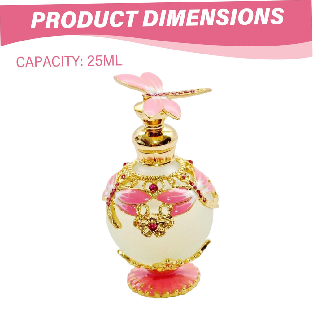 Latemeia Dubai Perfumes, 25ml Long Lasting Vintage Arabian Perfume Oil Halal Dubai Retro Fragrances Concentrated Womens Perfume Essential Oil Floral for Women