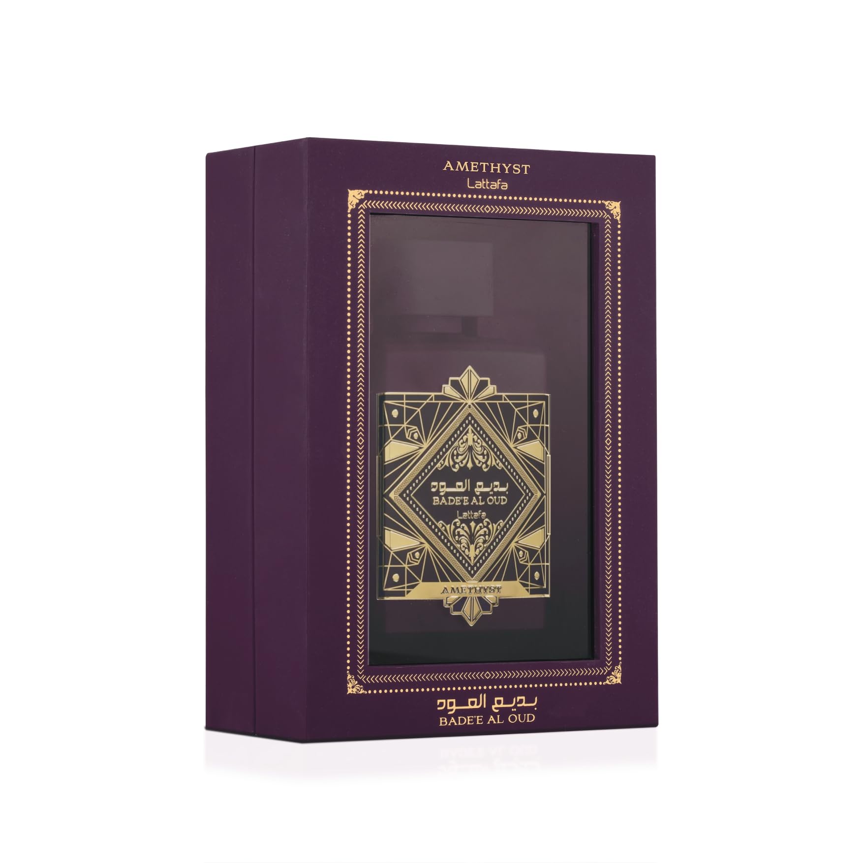 Amethyst Oud – Lattafa Bade'e Al Oud EDP 3.4oz