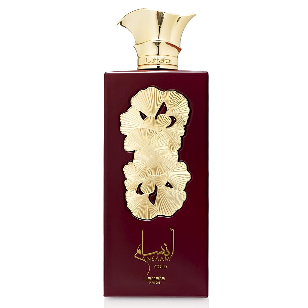 Lattafa Pride Ansaam Gold – Fruity, Floral, Sweet, Musky – Eau de Parfum Spray Long-Lasting Fragrance for Unisex, 3.4 Ounce / 100 ml