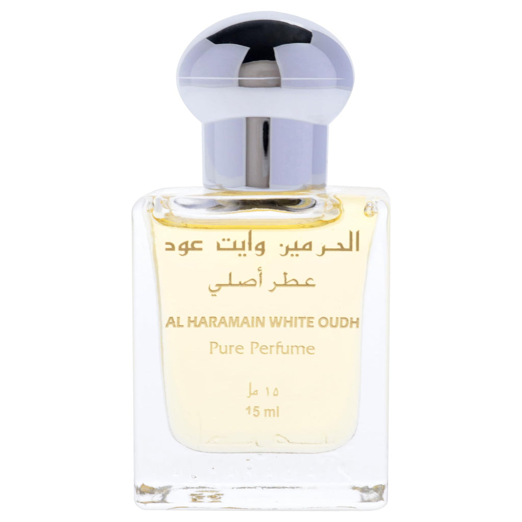 White Oudh by Al Haramain for Unisex Adult - 0.5 oz Parfum Oil Rollerball
