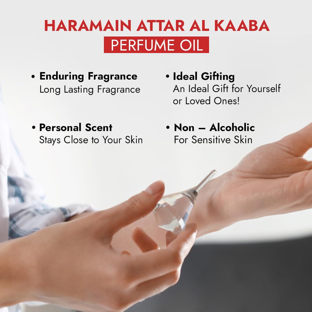 Al Haramain Tanasuk Concentrated Perfume Oil for Unisex, 0.41 Ounce / 12ml