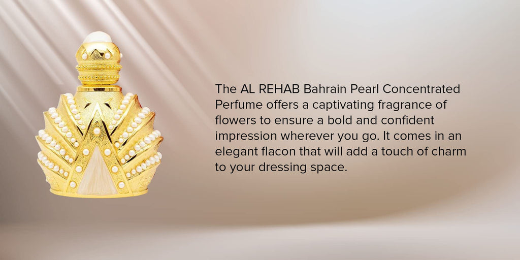 Bahrain Pearl- Premium Concentrated Perfume Oil - 20ml by Al-Rehab