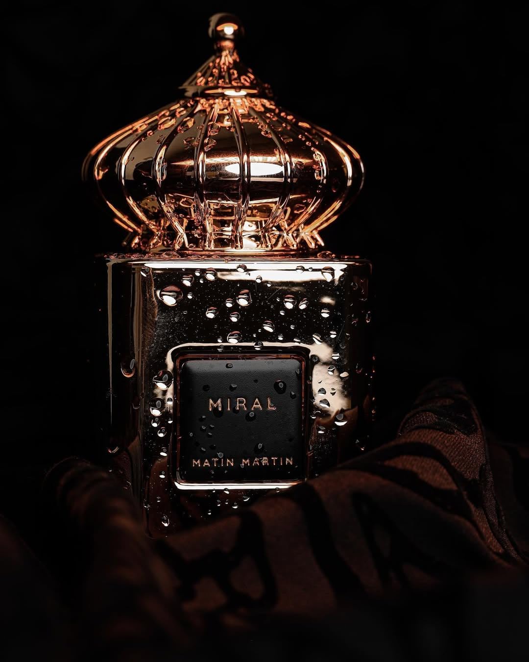Matin Martin Miral - Luxury Arabian Perfume for Women - Oriental Fragrance with Notes of Pear, Orange, Mandarin, Jasmine, Tonka - Arabic Long Lasting Scent - Travel Size - 3.4 oz Eau de Parfum Spray